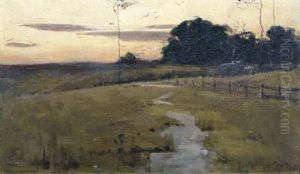 Twilight Landscape by Sir John Longstaff