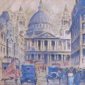 St Pauls Cathedral, Trafalgar Square, Westminster Abbey And Horse Guards Parade Building (4 Works) St Pauls Cathedral, Trafalgar Square, Westminster Abbey And Horse Guards Parade Building (4 Works)