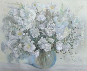 White Blooms by Will Longstaff