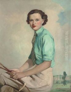 The Outdoor Girl by Will Longstaff