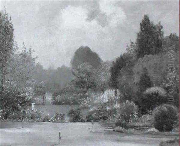 Garden, Midsummer - view 1