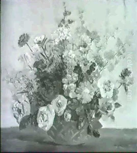 Still Life With Summer Flowers Still Life With Wallflowers - view 1