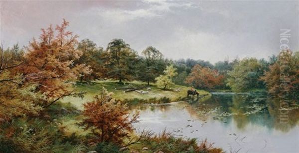 Horse Watering - view 1