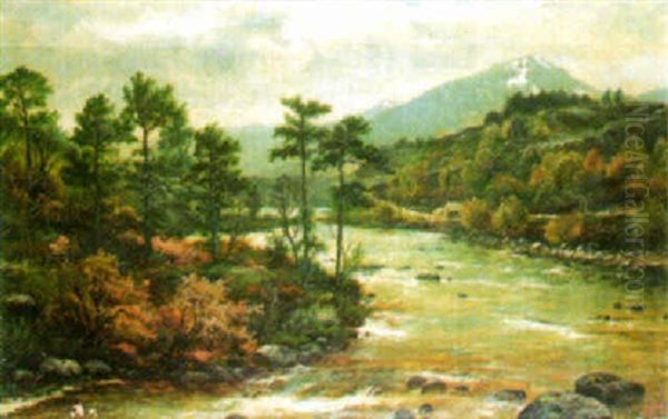 Highland River Scene - view 1