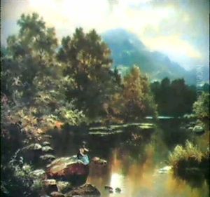 Landschaft In Wales by Edgar Longstaffe