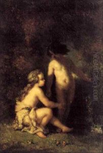 La Rencontre Amoureuse De L'enfance by Alexandre Marie Longuet