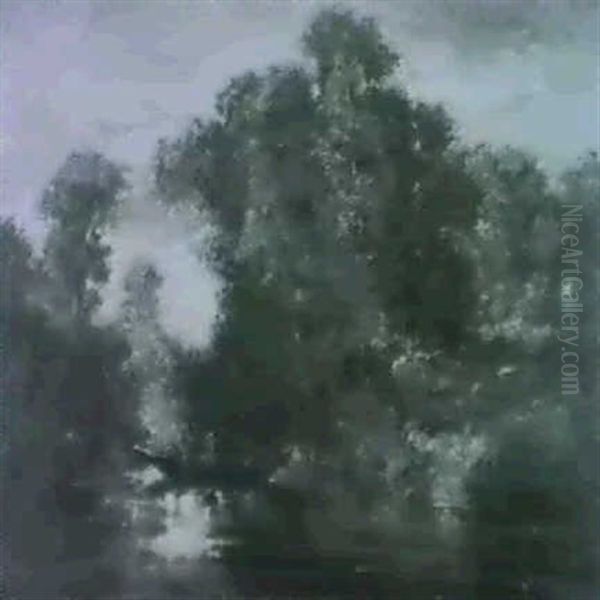 Pecheur Sur La Riviere - view 1