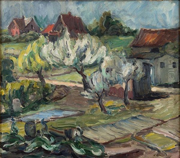 Blooming Trees - view 1