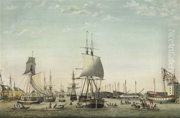 The Fleet's Berth In Copenhagen - view 1