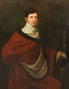 Portrait Of Sir William Fowle Middleton Brt. D.1860 Seated, Turned To The Right