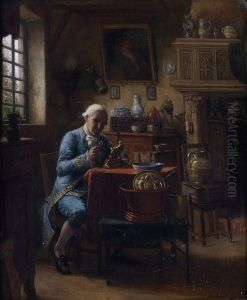 Homme Dans Son Interieur
