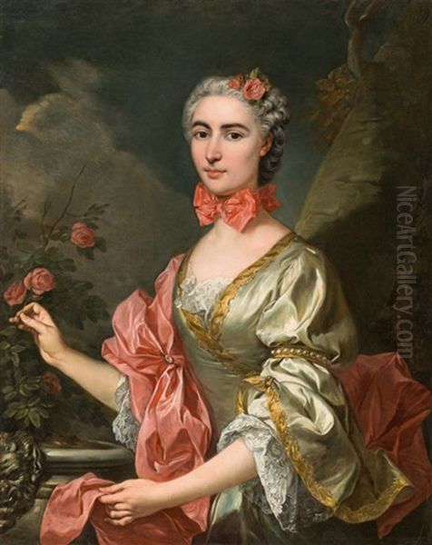 Portrait Of Lady In A Landscape - view 1