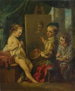 La Peinture by Carle van Loo