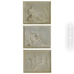 The Four Seasons (4 Works) by Carle van Loo