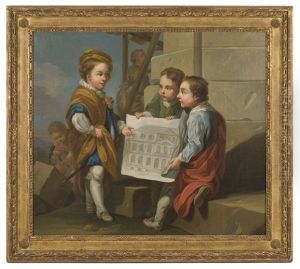 Allegory Of Architecture by Carle van Loo