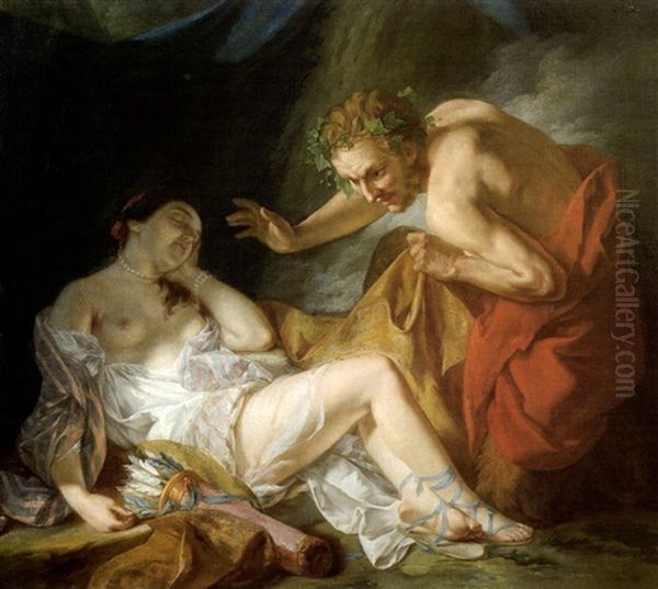 Venus Surprise Dans Son Sommeil Par Un Satyre - view 1