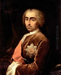 Portrait Of A Gentleman (henry Calthorpe?) by Carle van Loo