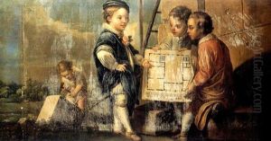 Allegorie De L'architecture by Carle van Loo
