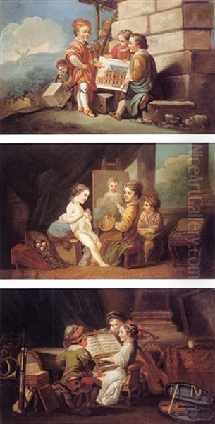 Allegorie De L'architecture - view 1