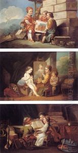 Allegorie De L'architecture by Carle van Loo