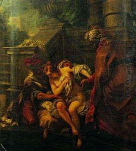 Suzanne Et Les Vieillards by Carle van Loo