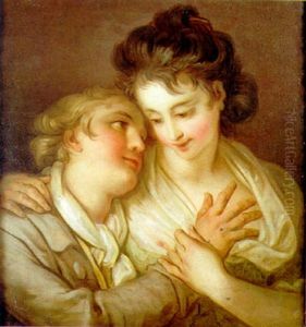 Pareja De Enamorados by Carle van Loo