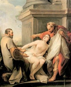 Susanna Im Bade by Carle van Loo
