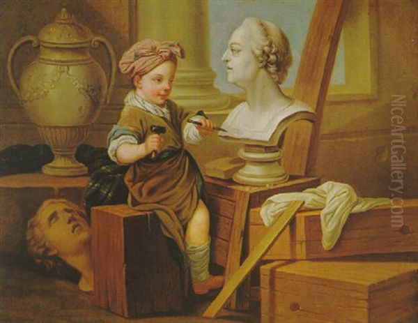 Allegorie Der Bildhauerei - view 1