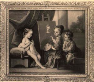 Allegorie De La Peinture by Carle van Loo