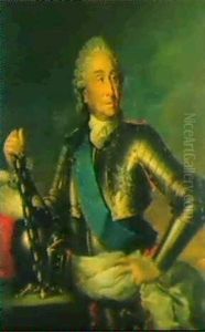 Portrait Moritz, Graf Von Sachsen, Gen. Marechal De Saxe