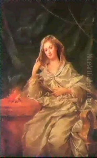 Portrait De Femme En Vestale - view 1