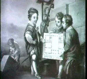 An Allegory Of Architecture by Carle van Loo
