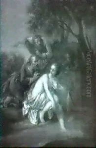 Susannah And The Elders by Carle van Loo