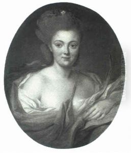 Portrait Of A Lady, Said To Be Mlle. Rosalie Duthe As       Diana, Bust Length