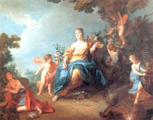 Allegorie Des Friedens by Carle van Loo