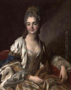 Portrait Of A Lady by Carle van Loo