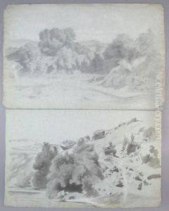 Paysages by Jean Achille Benouville