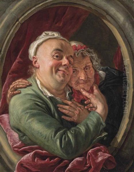 The Artist And His Mother(?) - view 1