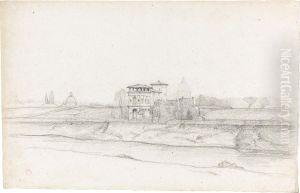 Panoramic View Of Rome With The Dome Of St Peter's In The Distance
