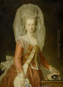 Edle Dame Mit Einer Maske