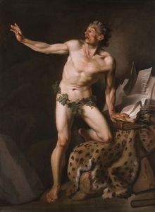 Akademischer Akt by Charles Amedee Philippe van Loo