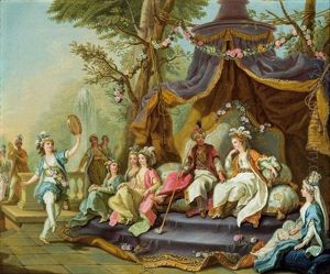 Fete Champetre Mit Sultan Und Sultanin