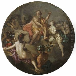 An Assembly Of The Gods by Francois van Loo