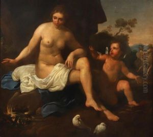 Venus Frigida : Sine Caerere Et Bacho Friget Venus by Jakob van Loo