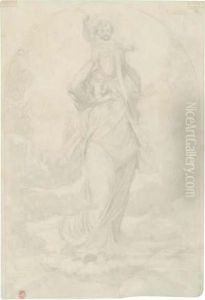 La Vierge Montrant L'enfant Jesus by Leon Benouville
