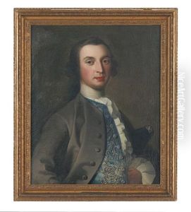 Portrait Of A Gentleman In An Embroidered Waistcoat, Possibly A Member Of The Howard Family