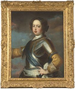 Portrait Du Jeune Louis Xv, Roi De France by Jean-Baptiste van Loo