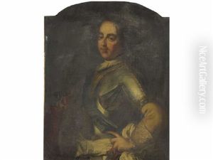 Portrait Du Roi Louis Xv (+ Portrait De La Reine Marie Leszczynska; Pair)
