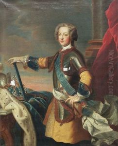 Bildnis Des Jungen Konigs Ludwig Xv Von Frankreich by Jean-Baptiste van Loo