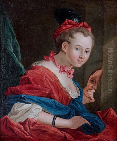 Portrait D'une Jeune Comedienne - view 1